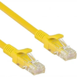 Патч-корд ExeGate UTP-RJ45-RJ45-5e-1,5M-YL EX258668RUS