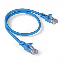 Патч-корд ExeGate UTP-RJ45-RJ45-5e-0,5M-LSZH-BL EX286380RUS