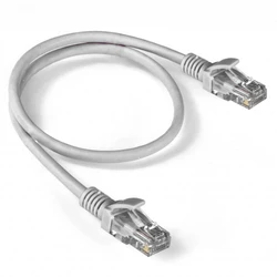 Патч-корд ExeGate UTP-RJ45-RJ45-5e-0,5M-LSZH-GY EX286379RUS