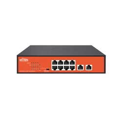 Коммутатор Wi-Tek WI-PS210G v4 100 Base-T (100 мбит/с)