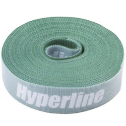 Аксессуар для кабельных сетей Hyperline Лента (липучка) в рулоне ширина 25 мм длина 5м зеленая WASNR-5x25-GN