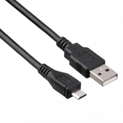 Кабель интерфейсный ExeGate EX-CC-USB2-AMmicroBM5P-1.8 EX191088RUS USB Type A - USB Type B micro