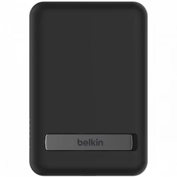 Внешний аккумулятор (Power Bank) Belkin Boost Charge Magnetic Wireless черный BPD004btBK 5000 мАч, Черный
