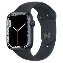 Apple Watch Series 7 GPS 41mm Midnight Aluminium Case with Midnight Sport Band MKMX3GK Смарт-часы