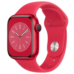 Apple Watch Series 8 GPS 45mm (PRODUCT)RED Aluminium Case with (PRODUCT)RED Sport Band - Regular MNP43GK Смарт-часы