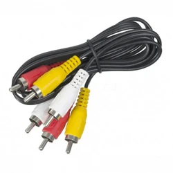 Кабель интерфейсный NingBo  JAAC027-1 3 RCA - 3 RCA