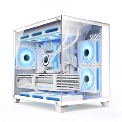 Корпус Huntkey S960 StormX White Игровые, Mini-Tower