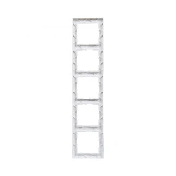 Legrand Рамка декор. универсальная 5-постовая Suno Белый 721505