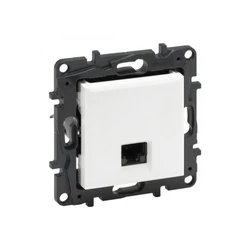 Сетевая розетка Legrand Информационная розетка одинарная, Niloe Step, 863163, RJ45 Кат.6e UTP Белый