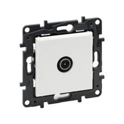 Сетевая розетка Legrand Розетка TV "звезда" Niloe Step Белый 863174