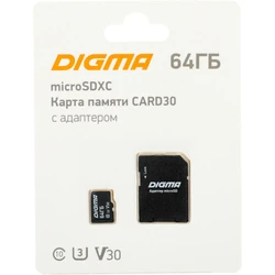 Флеш (Flash) карты Digma DGFCA064A03 64 ГБ