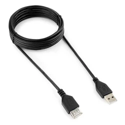 Кабель интерфейсный Cablexpert AM/AF USB 2.0 3m Black CCP-USB2-AMAF-10 USB Type A (output) - USB Type A (input)