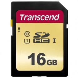 Флеш (Flash) карты Transcend Class 10 V30 U1 TS16GSDC500S 16 ГБ