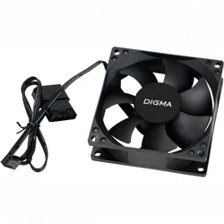 Система охлаждения Digma DFAN-80 Для системного блока