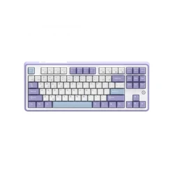 Клавиатура Ajazz AK870 Gift Switch AK870 GIFT SWITCH-(PURPLE-WHITE-BLUE) Беспроводная, Bluetooth