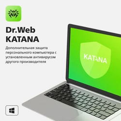 Антивирус Dr.Web Katana на 36 м., 4 ПК LHW-KK-36M-4-A3 Первичная лицензия