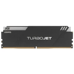 ОЗУ AGI TurboJet RGB AGI6APC16UD858-SR DIMM, DDR5, 16 Гб, 6000 МГц