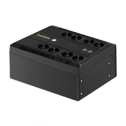 Источник бесперебойного питания ExeGate NEO NNB-600.LED.AVR.8SH.CH EX293853RUS Линейно-интерактивные, Напольный (Tower), 600 ВА, 360 Вт
