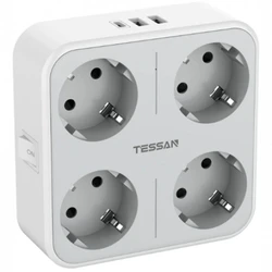 Распределитель питания Tessan TS-302-DE-C Grey