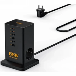 Распределитель питания Tessan TS-FS02DE00 Black