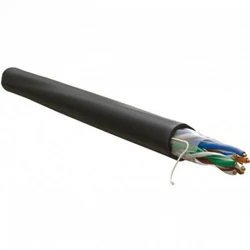 Кабель витая пара WRline WR-UTP-4P-C5E-PE-BK
