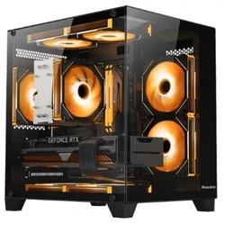 Корпус Huntkey S900 Black S900 BLACK Игровые, Mini-Tower