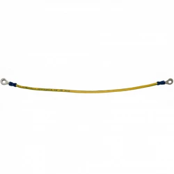 Аксессуар для серверного шкафа Hyperline Кабель заземления кольцо-кольцо 0.15м (без крепежа) TGRD-CC-15