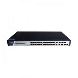 Коммутатор Hikvision DS-3E2528P(B) 1000 Base-T (1000 мбит/с), 4 SFP порта