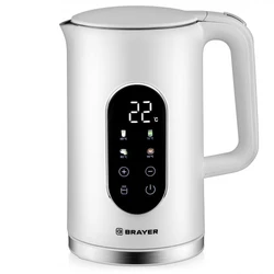 BRAYER 6107BR-WH Чайник, 1.7 л., 2200 Вт