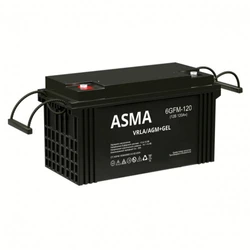 Сменные аккумуляторы АКБ для ИБП Asma 6GFM-120 GEL 12 В