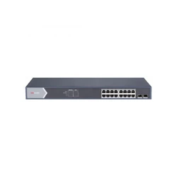 Коммутатор Hikvision DS-3E0518P-E/M(B) 1000 Base-T (1000 мбит/с), 2 SFP порта