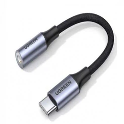 Кабель интерфейсный UGREEN AV161 80154 MINI JACK 3.5 (input) - USB Type C