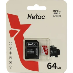 Флеш (Flash) карты Netac NT02P500ECO-064G-R 64 ГБ