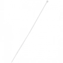 Инструмент для монтажа СКС WRline Стяжка-хомут 2,5х200 мм кабельная нейлоновая 6,6 неразъемная цвет белый (100шт) WR-SHN-25-200W