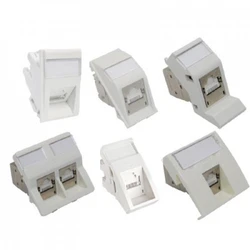 Аксессуар для кабельных сетей Molex 22.5 X 45mm Module (Legrand Mosaic compatible), Unloaded, White Shipping weight: 30g MLG-00038-02