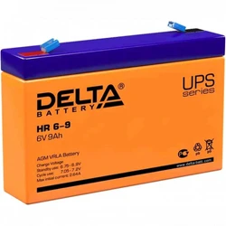 Сменные аккумуляторы АКБ для ИБП Delta HR 6-9 6 В
