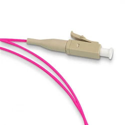 Оптический патч-корд Hyperline Пигтейл волоконно-оптический MM 50/125 (OM4) LC 1 м LSZH FPT-B9-504-LC/PR-1M-LSZH-MG