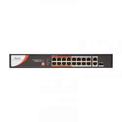 Коммутатор Hikvision NS-0318P-130(C) 301803816 1000 Base-T (1000 мбит/с), 1 SFP порт