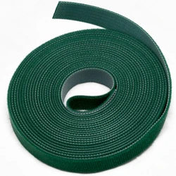 Аксессуар для кабельных сетей Hyperline Лента (липучка) в рулоне ширина 9 мм длина 5 м зеленая WASNR-5x9-GN