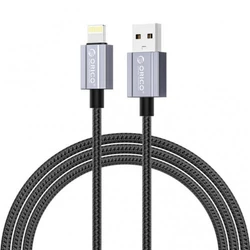 Аксессуары для смартфона ORICO Кабель USB 2.0 - Lightning(m) 8-pin, 1.5m (ORICO-GQA12-15-BK-BP) larek_ORICO_0014584