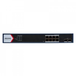 Коммутатор Hikvision DS-3E1710HP-SI-8P2X 301803862 1000 Base-TX (1000 мбит/с), 2 SFP порта