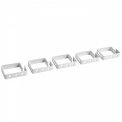 Аксессуар для кабельных сетей ЦМО Кабельный органайзер односторонний глубина 47мм (в упаковке 5шт) СМ-5