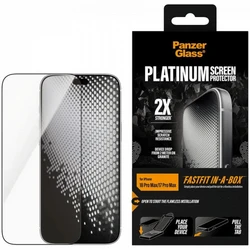 Аксессуары для смартфона PanzerGlass Защитное стекло iPhone 18 Pro Max / 17 Pro Max w. FASTFIT IN-A-BOX PG27659