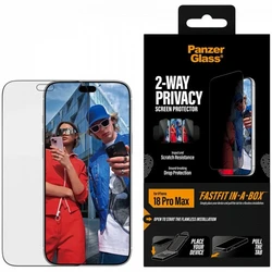 Аксессуары для смартфона PanzerGlass Защитное стекло iPhone 18 Pro Max / Ultra-Wide Fit w. FASTFIT IN-A-BOX PG14695