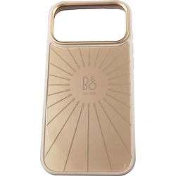 Аксессуары для смартфона B&O Чехол iPhone 17 Pro Case with MagSafe Gold Tone BOC1701PG