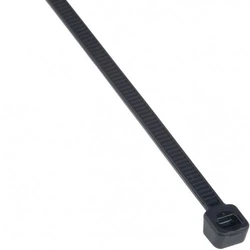 Инструмент для монтажа СКС Hyperline Стяжка нейлоновая неоткрывающаяся безгалогенная (halogen free) 100x2.5 мм полиамид 6.6 -40°C - +85°C черная (100 шт) GT-100IBC-25