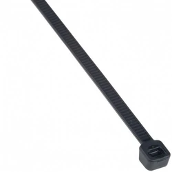 Инструмент для монтажа СКС Hyperline Стяжка нейлоновая неоткрывающаяся безгалогенная (halogen free) 150x2.5 мм полиамид 6.6 -40°C - +85°C черная (100 шт) GT-150IBC-25