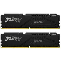 ОЗУ Kingston FURY Beast Black KF560C30BBEK2-32 DIMM, DDR5, 32 Гб (2 х 16 Гб), 6000 МГц