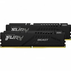 ОЗУ Kingston FURY Beast Black KF560C30BBEK2-16 DIMM, DDR5, 16 Гб (2 х 8 Гб), 6000 МГц
