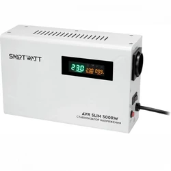 Стабилизатор SMARTWATT AVR Slim 500RW 4512020310002